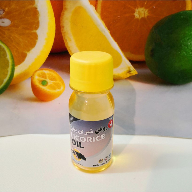 روغن شیرین بیان پامکا مدل 001 حجم 60 میلی لیتر مجموعه 2 عددی