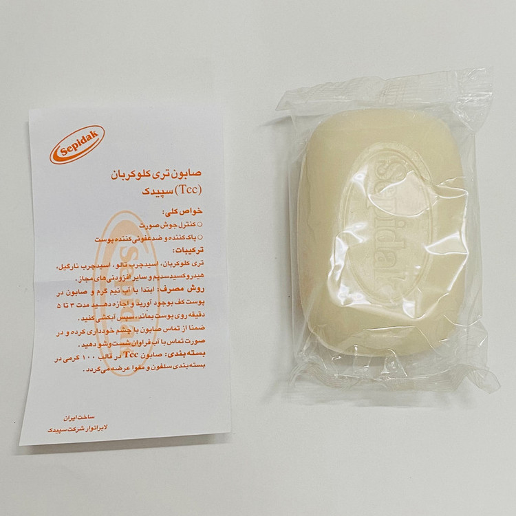 صابون شستشو سپیدک مدل Tcc وزن 100 گرم