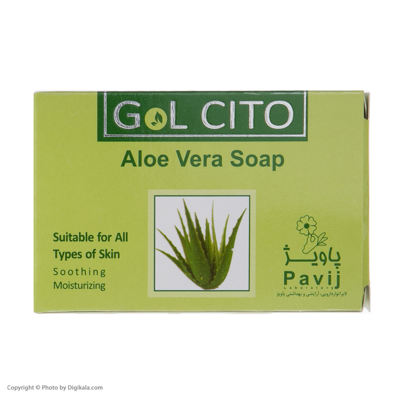 صابون شستشو گل سیتو مدل آلوئه ورا وزن 125 گرم
