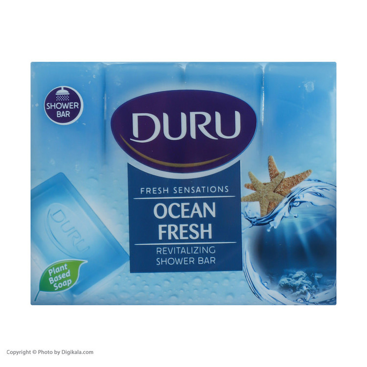 صابون شستشو دورو مدل Ocean Fresh تحت لیسانس وزن150 گرم بسته 4 عددی
