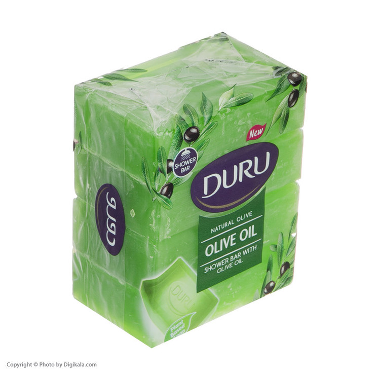 صابون شستشو دورو مدل Olive Oil تحت لیسانس وزن600 گرم بسته 4 عددی