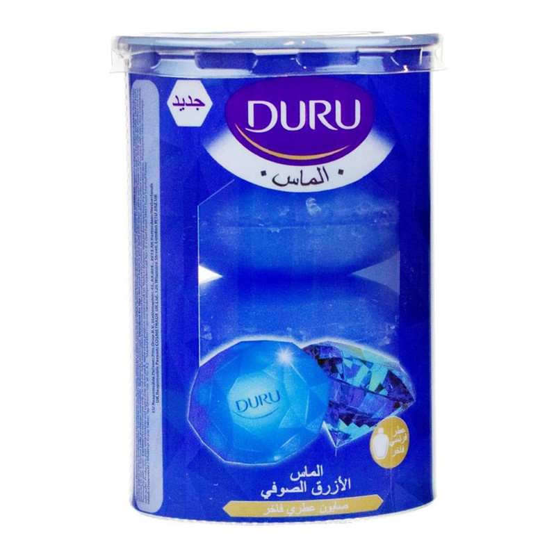 صابون شستشو دورو مدل DIAMONDS تحت لیسانس وزن90 گرم بسته 4 عددی