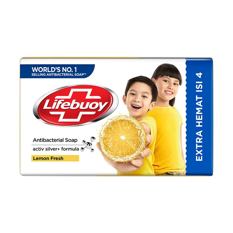 صابون شستشو لایف بوی مدل Lemon Fresh وزن 110 گرم