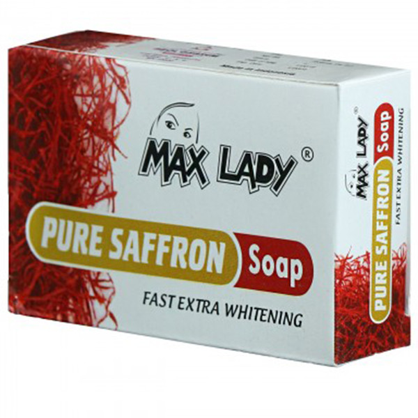 صابون شستشو مکس لیدی مدل Pure Saffron وزن 75 گرم