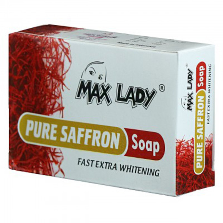صابون شستشو مکس لیدی مدل Pure Saffron وزن 75 گرم