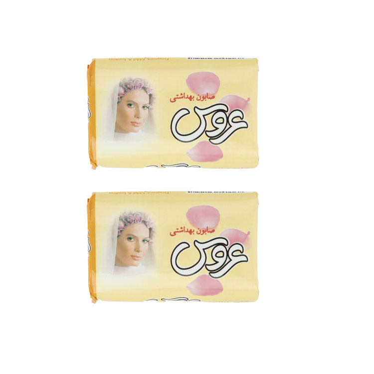 صابون شستشو عروس مدل YE وزن 75 گرم بسته 2 عددی