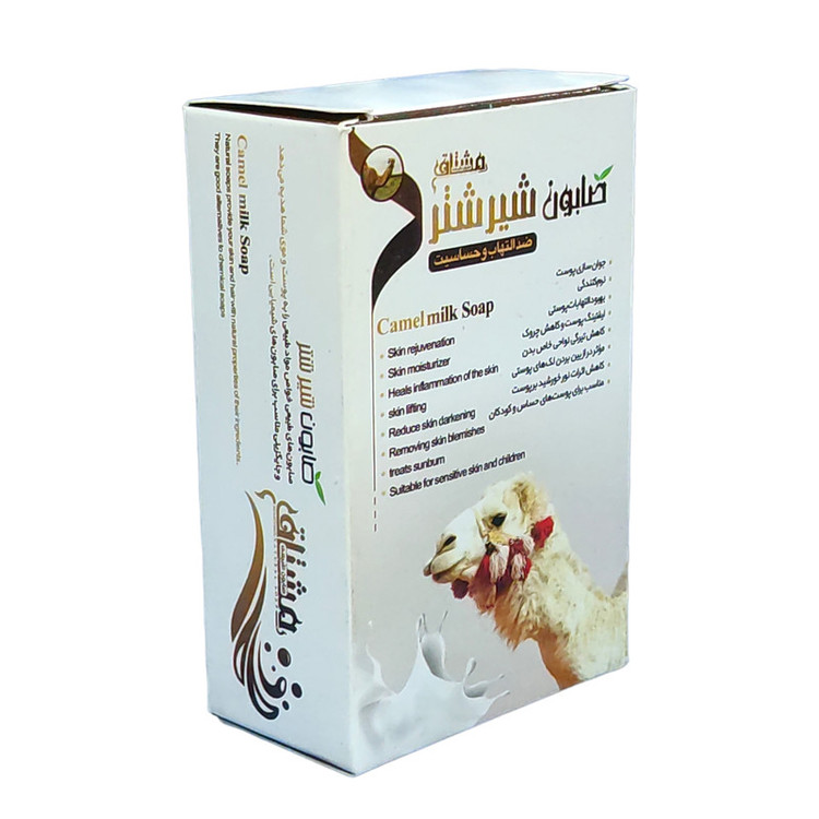 صابون شستشو مشتاق مدل شیرشتر وزن 80 گرم
