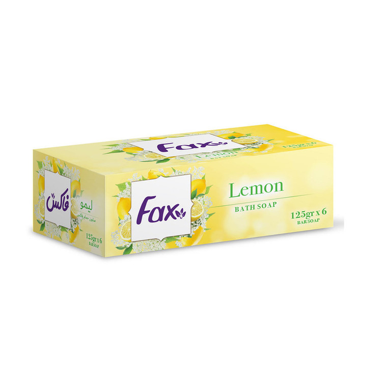 صابون فاکس مدل Lemon تحت لیسانس مجموعه 8 عددی