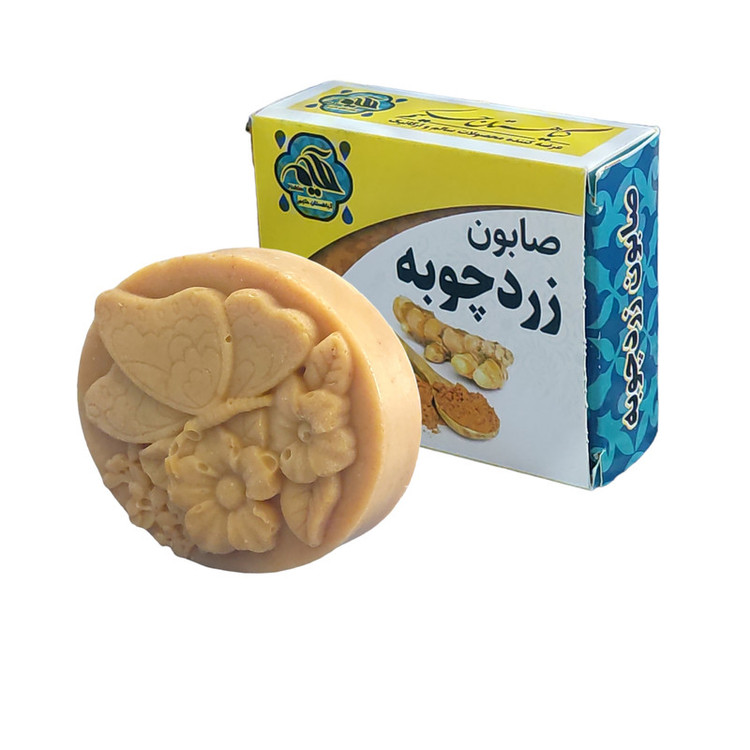 صابون شستشو گیاهستان حکیم مدل زردچوبه وزن 70 گرم بسته دو عددی
