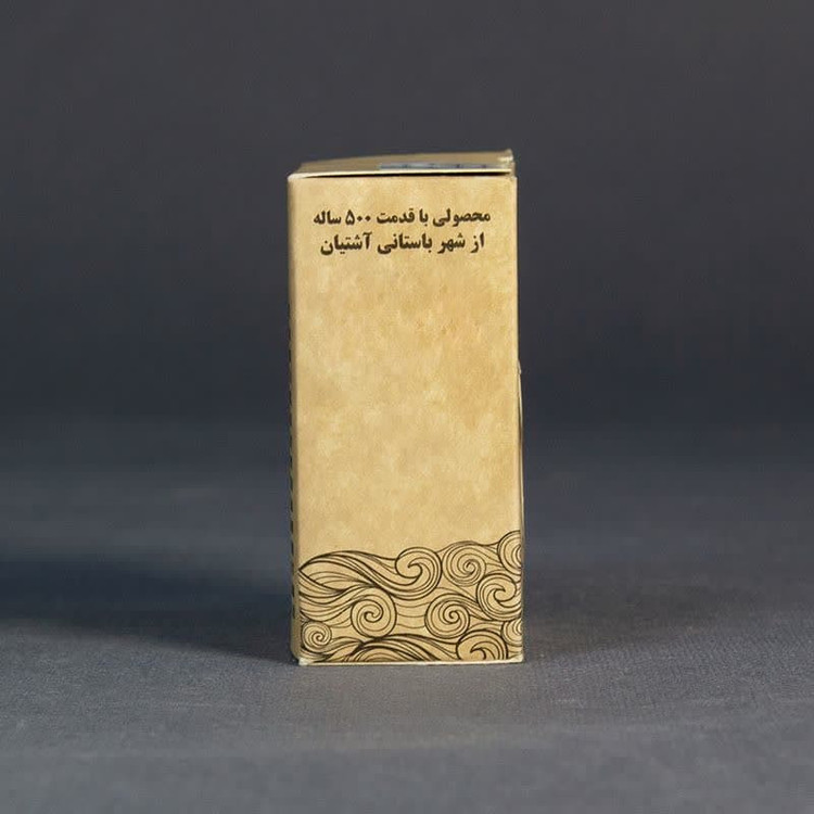 صابون شستشو صابون سنتی آشتیان ذکایی مدل گل ختمی وزن 100 گرم