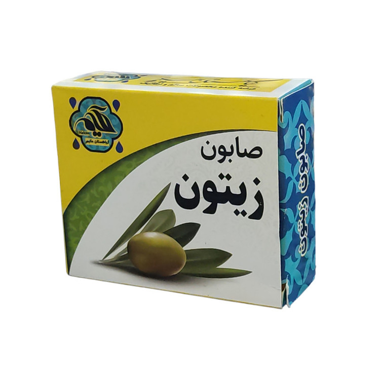 صابون شستشو گیاهستان حکیم مدل زیتون وزن 70 گرم بسته 10 عددی