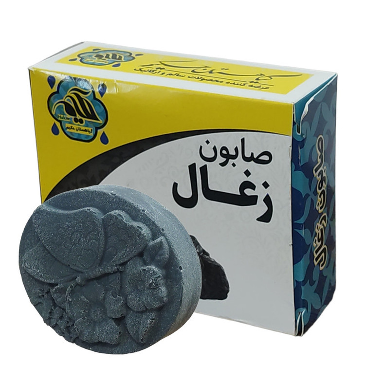 صابون شستشو گیاهستان حکیم مدل زغال وزن 70 گرم بسته 2 عددی