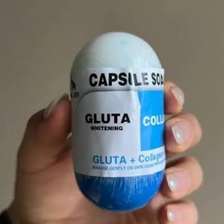صابون شستشو جوان کننده صورت و بدن فیل اسکین مدل Capsule مناسب برای پوست مختلط وزن ۱۰۰ گرم مجموعه 4 عددی