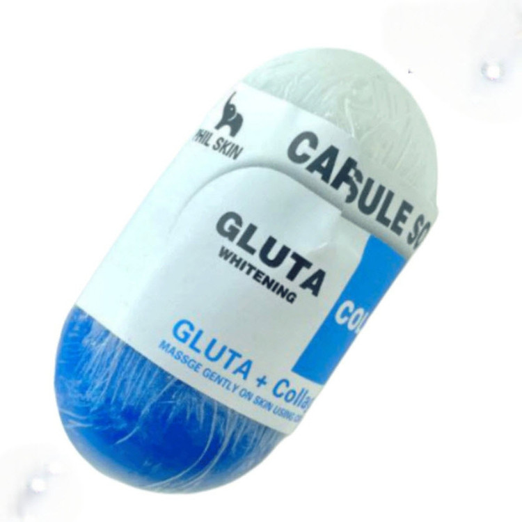 صابون شستشو جوان کننده صورت و بدن فیل اسکین مدل Capsule مناسب برای پوست مختلط وزن ۱۰۰ گرم مجموعه 4 عددی