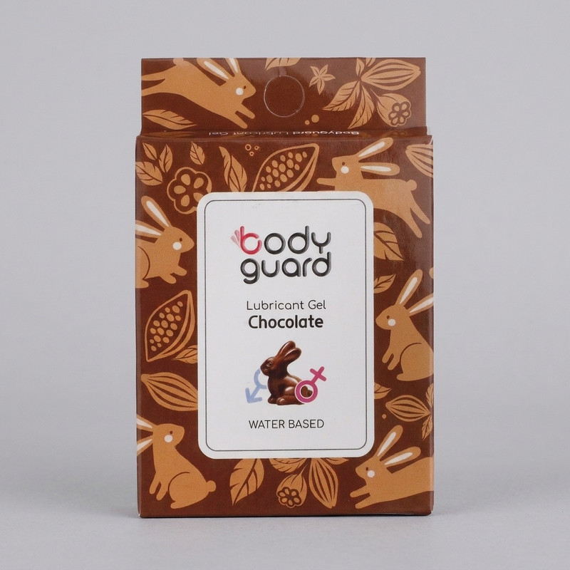 ژل لوبریکانت بادیگارد مدل Chocolate بسته 3 عددی