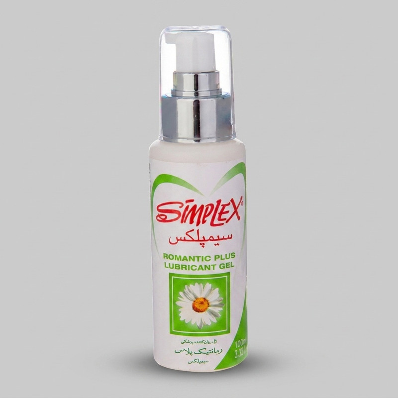 ژل روان کننده سیمپلکس مدل Romantic Plus حجم 100 میلی لیتر