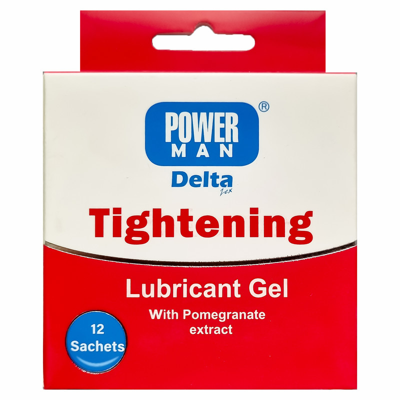 ژل تقویت جنسی دلتا دارو مدل Tightening بسته 12 عددی