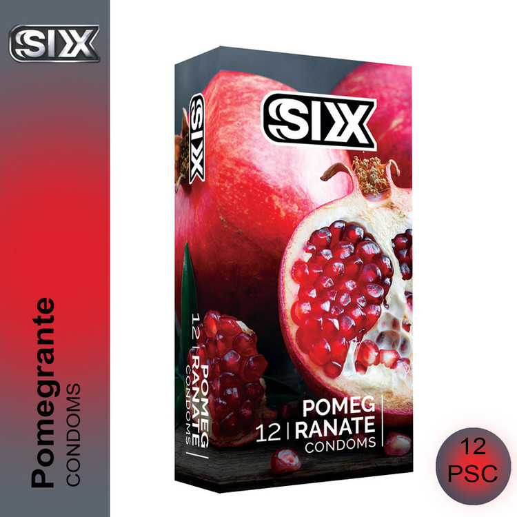 کاندوم سیکس مدل Pomegrante12 مجموعه 12 عددی