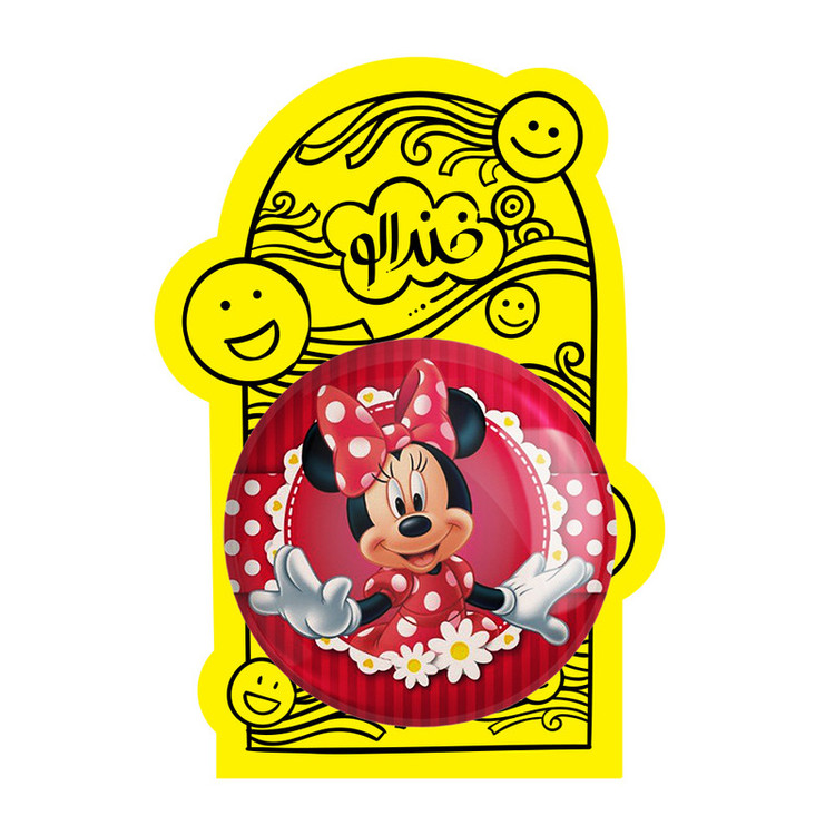 آینه جیبی خندالو مدل میکی موس Mickey Mouse کد 2435