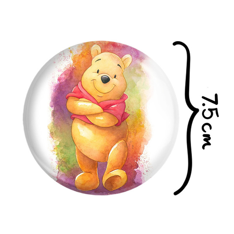 آینه جیبی خندالو مدل خرس پو Winnie The Pooh کد 1594
