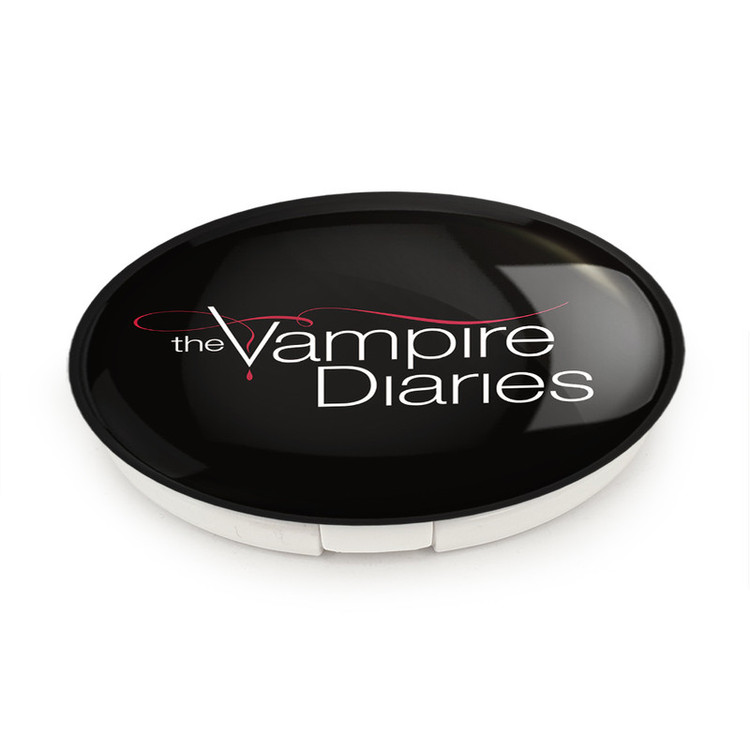 آینه جیبی خندالو طرح خاطرات یک خون آشام The Vampire Diaries مدل تاشو کد 20245