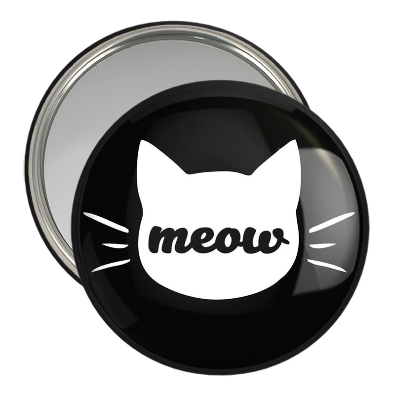 آینه جیبی خندالو مدل گربه Cat  کد 23332