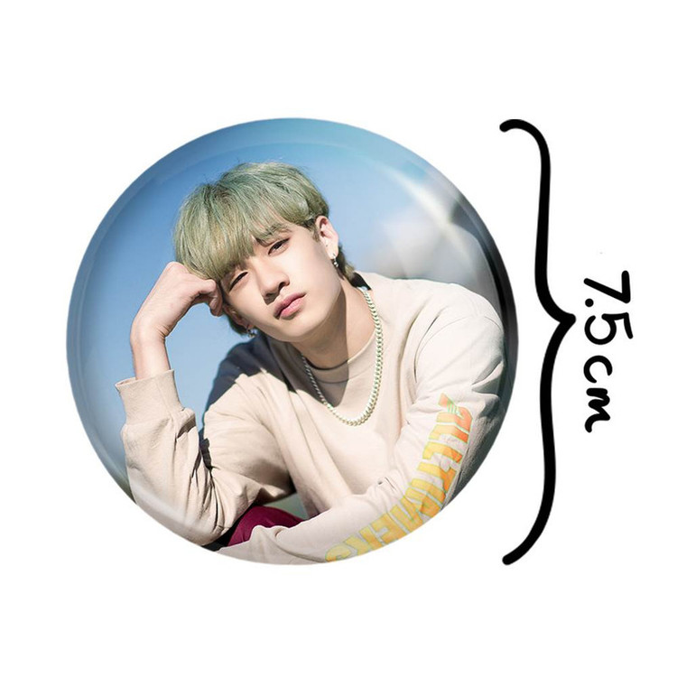 آینه جیبی خندالو مدل بنگ چان گروه استری کیدز Stray Kids کد 11852