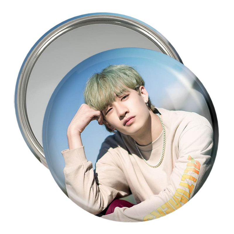 آینه جیبی خندالو مدل بنگ چان گروه استری کیدز Stray Kids  کد 11852