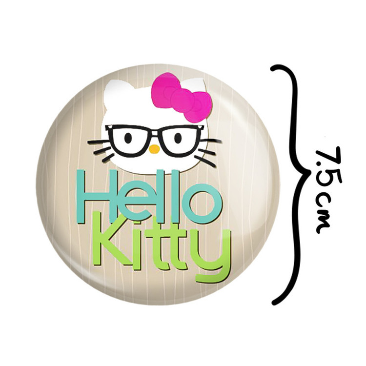 آینه جیبی خندالو مدل هلو کیتی Hello Kitty کد 2483