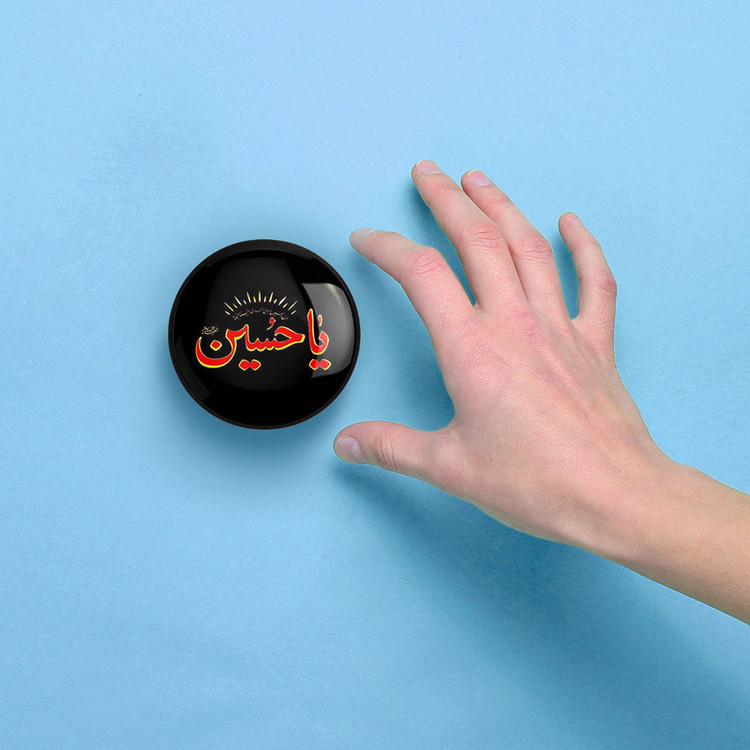 آینه جیبی خندالو مدل محرم یاحسین کد 7349