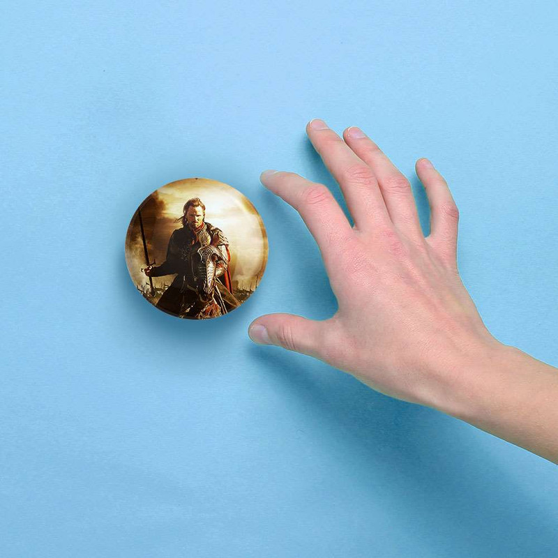 آینه جیبی خندالو طرح آراگورن ارباب حلقه ها Lord of the Rings کد 4762
