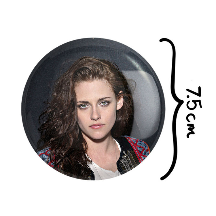 آینه جیبی خندالو مدل کریستین استوارت Kristen Stewart کد 6398