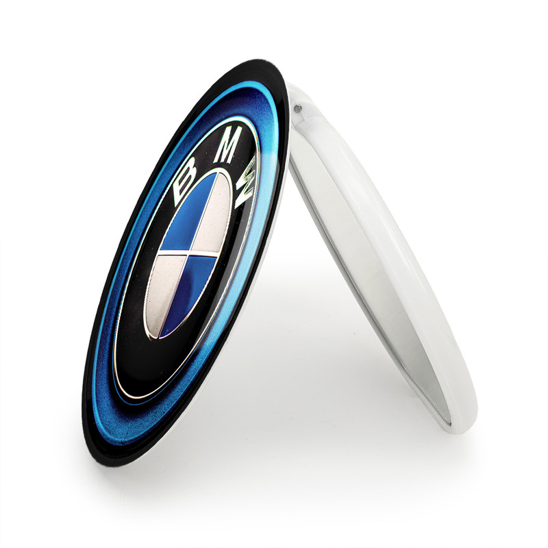 آینه جیبی خندالو طرح بی ام دبلیو BMW مدل تاشو کد 23634