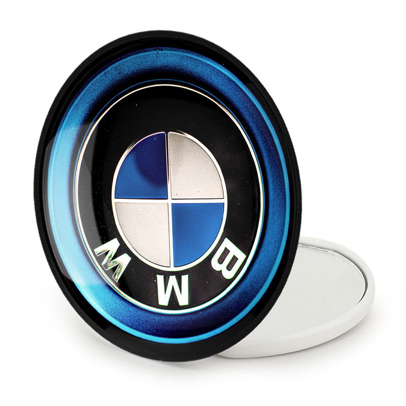 آینه جیبی خندالو طرح بی ام دبلیو BMW مدل تاشو کد 23634