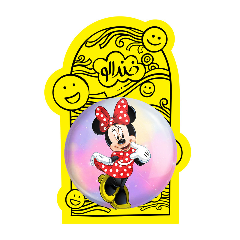 آینه جیبی خندالو مدل میکی موس Mickey Mouse کد 2436
