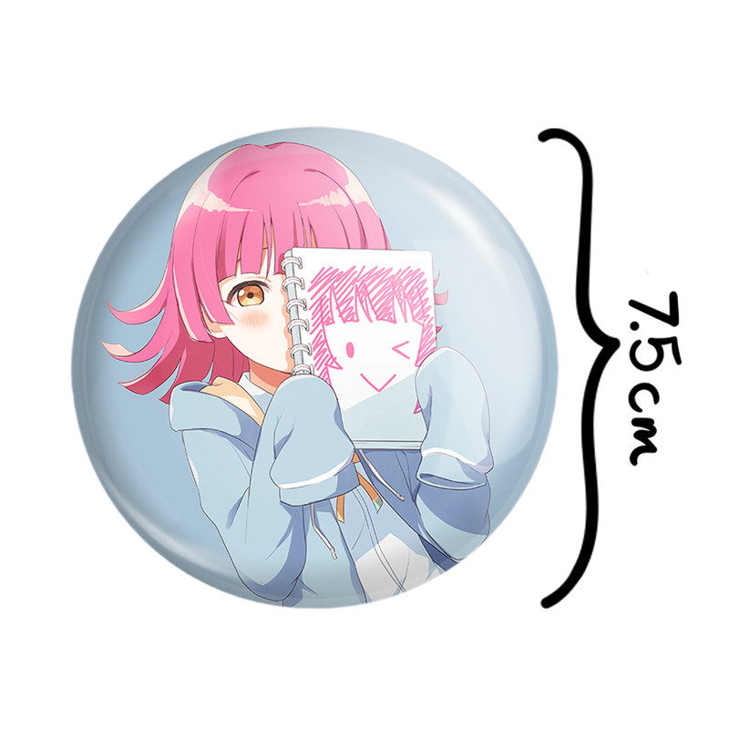 آینه جیبی خندالو مدل رینا انیمه مادوکا مجیکا Madoka Magica کد 18428