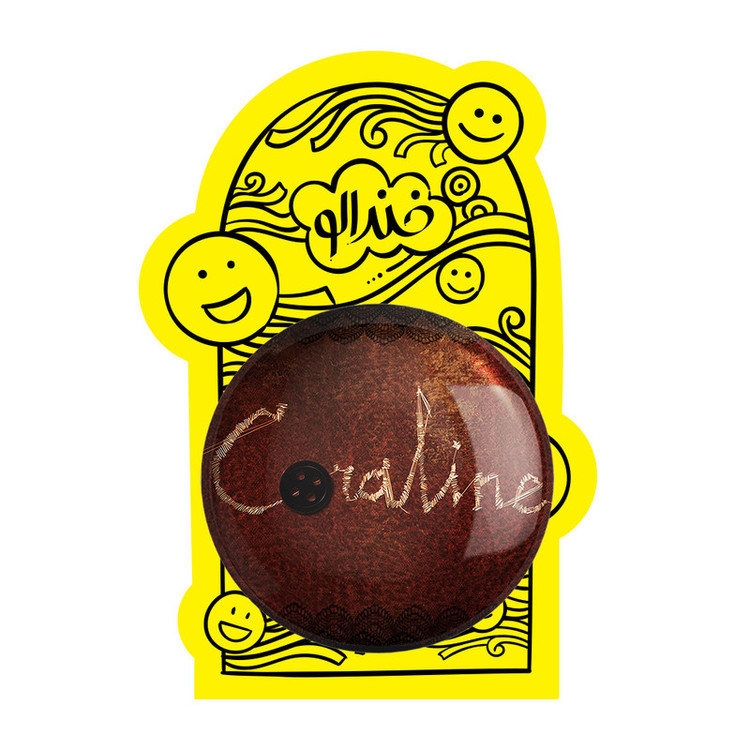 آینه جیبی خندالو مدل کورالاین Coraline کد 20769