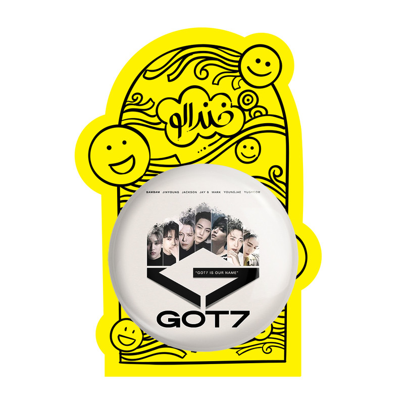 آینه جیبی خندالو مدل گروه گات سون GOT7 کد 21034