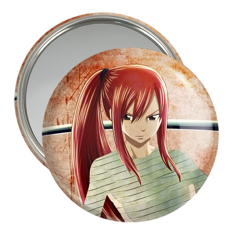 آینه جیبی خندالو مدل ارزا انیمه فری تیل Fairy Tail  کد 16469
