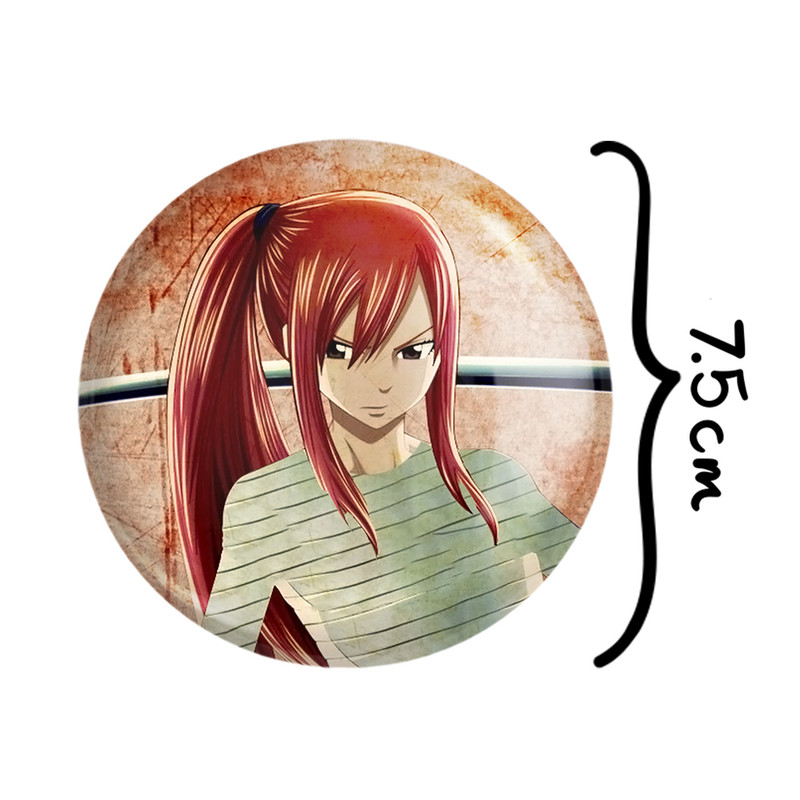 آینه جیبی خندالو مدل ارزا انیمه فری تیل Fairy Tail کد 16469