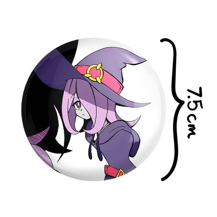 آینه جیبی خندالو مدل سوسی انیمه Little Witch Academia کد 22864
