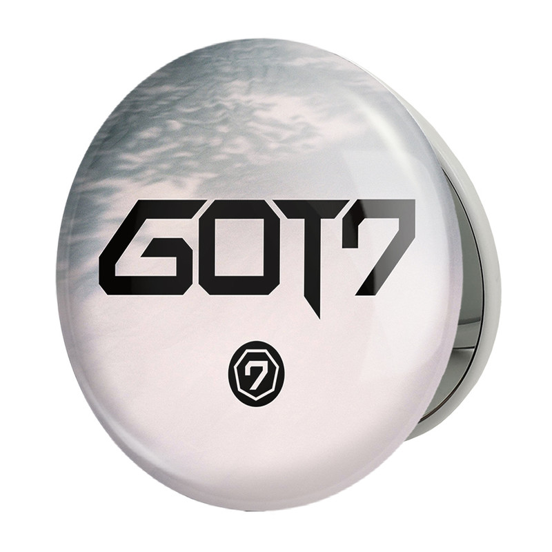 آینه جیبی خندالو طرح گروه گات سون GOT7 مدل تاشو کد 21036