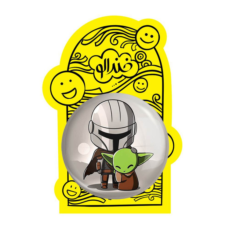 آینه جیبی خندالو مدل جنگ ستارگان Star Wars کد 10277
