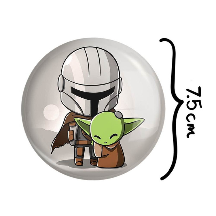 آینه جیبی خندالو مدل جنگ ستارگان Star Wars کد 10277