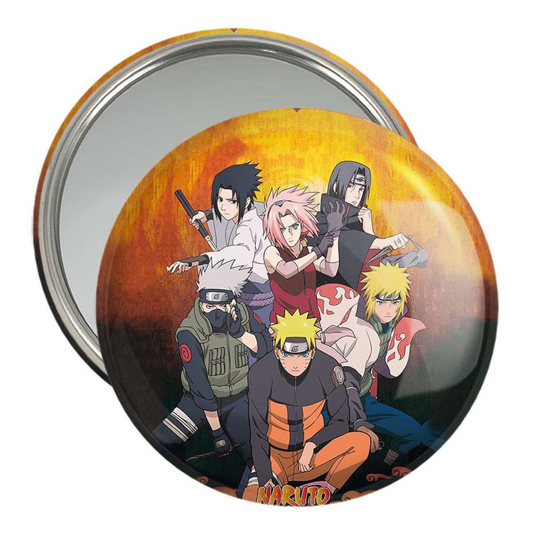 آینه جیبی خندالو طرح انیمه ناروتو Naruto کد 4922