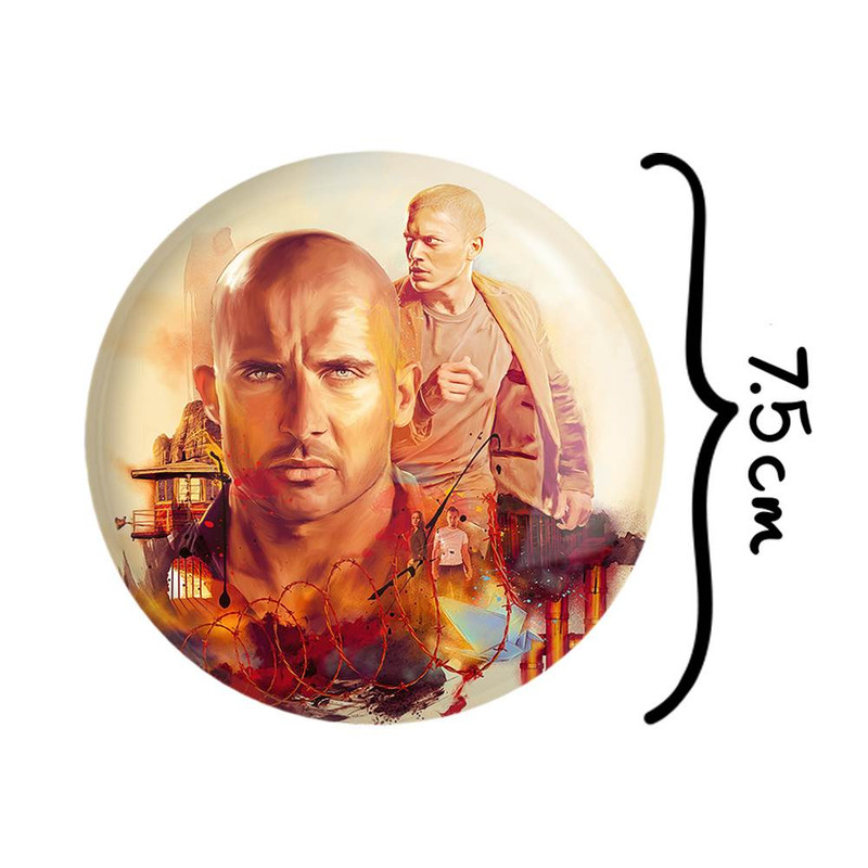 آینه جیبی خندالو مدل سریال فرار از زندان Prison Break کد 10206