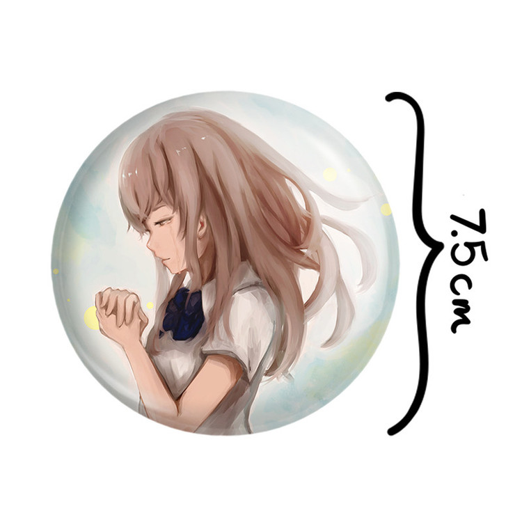آینه جیبی خندالو مدل شوکو نیشیمیا انیمه سایلنت ویس A Silent Voice کد 15775