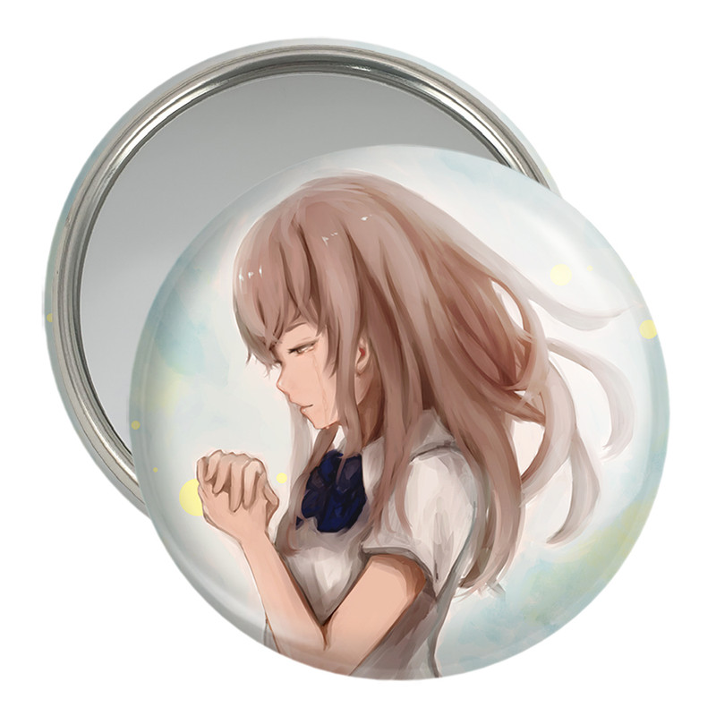 آینه جیبی خندالو مدل شوکو نیشیمیا انیمه سایلنت ویس A Silent Voice کد 15775