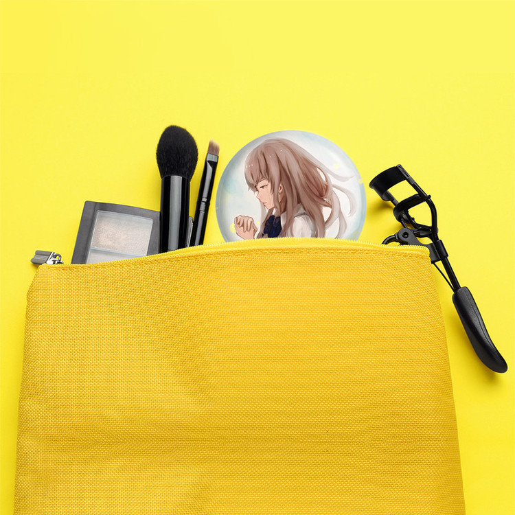 آینه جیبی خندالو مدل شوکو نیشیمیا انیمه سایلنت ویس A Silent Voice کد 15775