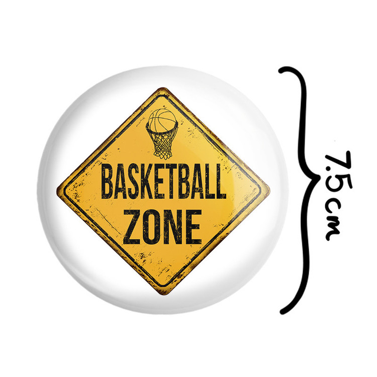 آینه جیبی خندالو طرح بسکتبال Basketball مدل تاشو کد 26465